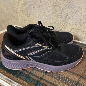 Saucony Cohesion Black Running Shoes-sz 10.5